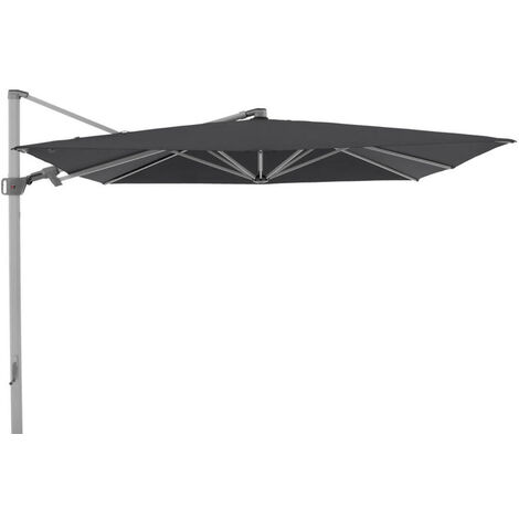 Knirps Sonnenschirm / Ampelschirm "Pendular" 275 x 275 cm, dunkelgrau, Bezug aus 100% Polyester, Gestell aus Aluminium, 29,6 kg Sonnenschirm / Ampelschirm "Pendular 275 x 275", dunkelgrau, 275 x 275 c