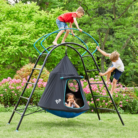 TP Toys Hängesessel und Klettergerüst "Ufo", schwarz