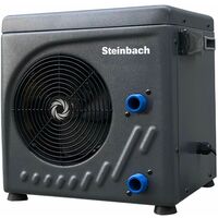 Steinbach Swimming Pool Luft-Wärmepumpe "Mini" mit Durchflusssensor für Pools bis 20.000 l, 3,9 kW Heizleistung