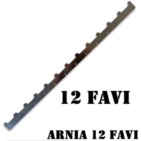 Distanziatore da 12 favi per nido da 12 telaini in lamiera zincata MADE IN ITALY