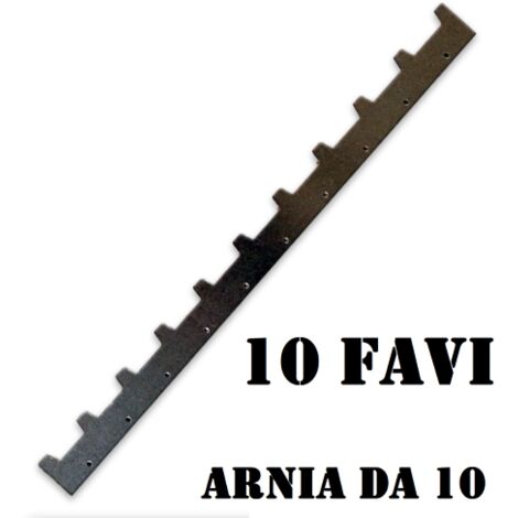 Distanziatore da 10 favi per nido da 10 telaini in lamiera zincata MADE IN ITALY