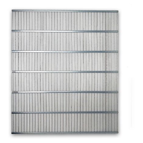 Escludiregina a griglia in acciaio zincato per Arnia da 10 favi 43x50 cm. MADE IN ITALY