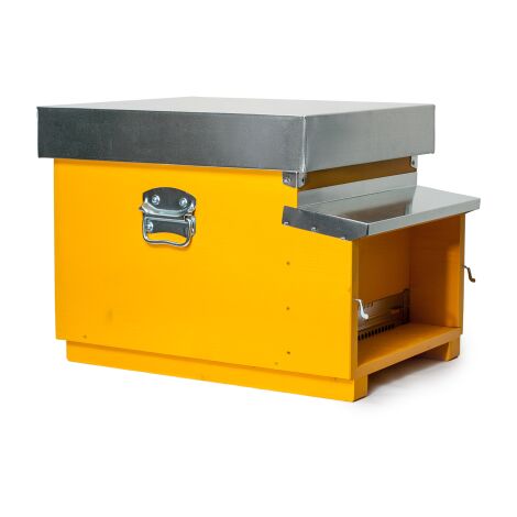 Arnia Per Api Completa - 10 Favi, Con Portichetto Per Nomadismo, Kit Da Montaggio E Verniciare - Foto 2