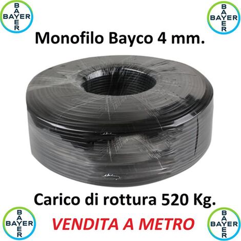 Monofilo 1 Metro Bayco 4 Mm Tirante Antenne Tralicci Bayer Indistruttibile