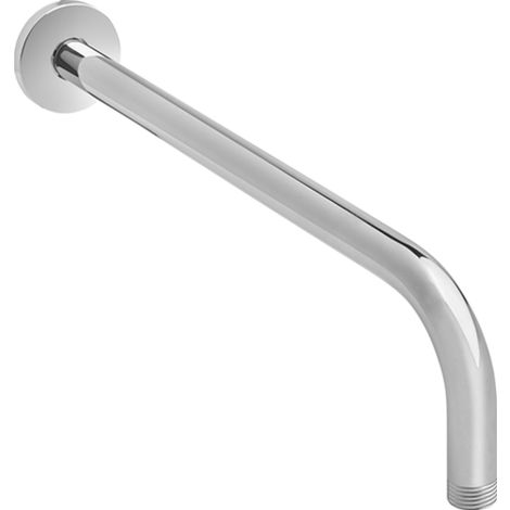 BRACCIO DOCCIA ACCIAIO INOX CROMATO 150GR 30CM MAURER