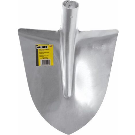 Badile A Punta Super Leggero In Lega Di Alluminio – Vanga Da Giardino E Pala Da Neve Compatta, Senza Manico (30x28 Cm)