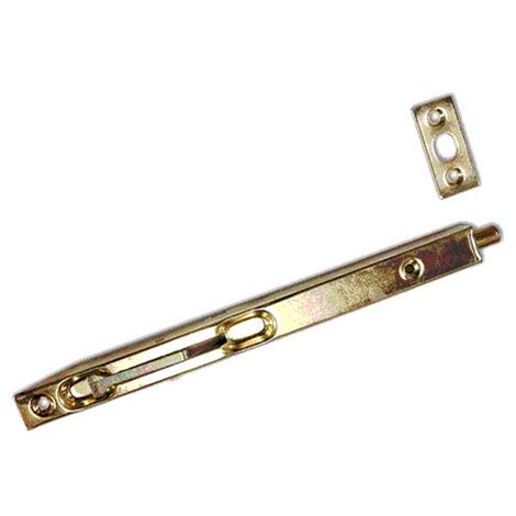 Catenaccio A Leva In Acciaio Per Porte Legno - Bronzato, 20 Cm, Per Porte Fino A 16 Mm - Foto 3