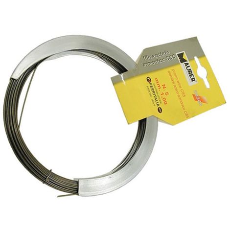 Filo Acciaio Armonico C85 In Matassina Maurer No0 65 Metri 0,5 Mm Diametro No0 - 65 Metri 0,5 Mm