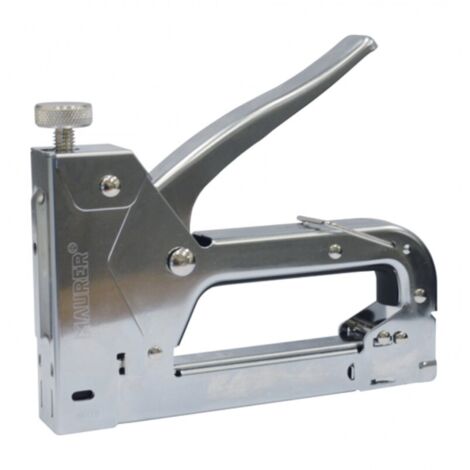 MAURER STAPLER-01 - Graffatrice Manuale Professionale per Graffe Tipo 53, 4-14 mm