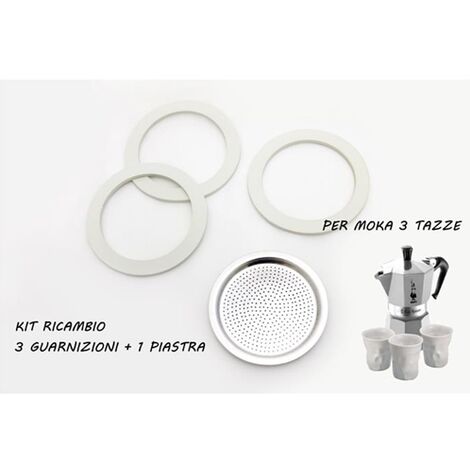 IBILI – 2 Guarnizioni Di Ricambio In Silicone Per Caffettiera Moka Da 15 Tazze – Originali Per Macchina Del Caffè - 4