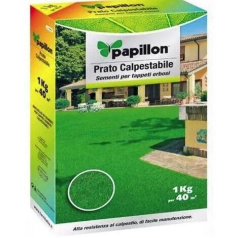 Prato Calpestabile In Semi 1Kg Papillon Tappeto Erboso