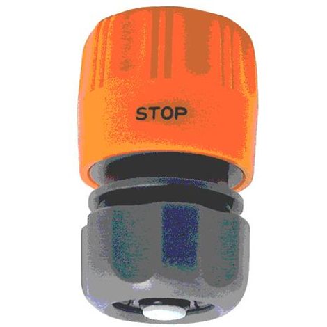 Raccordo rapido attacco 3/4 in pvc con Stringitubo ed acquastop Papillon