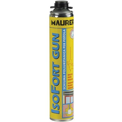 Schiuma Poliuretanica Per Pistola "Isofort Gun" Maurer 750Ml.
