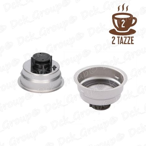 Filtro Crema Caffe' DE LONGHI Braccetto 2 Tazze EC190 EC200 SERIE EC  Macchina Espresso