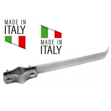 Staffa Zanca Fissaggio A Muro Palo Antenna Tv 25-40 33Cm Made In Italy