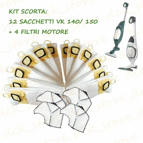 Sacchetti Ricambio Per Folletto VK140/VK150 - Alta Qualità, Filtrazione Efficiente - Foto 7