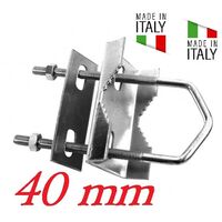 STAFFA PER PALO ANTENNA TV GRAPPETTA BLOCCAGGIO ANTENNA PARABOLICA V/MIS  12490V