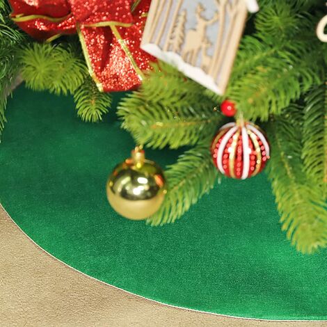 Deko, Weihnachtsbaum Abdeckung Weihnachtsdeko Rock Bodendekoration für Weihnachtsbaumdecke, Christbaumständer, Filzteppich Runde Decke Form Weihnachtsbaum für Weihnachtsbaum