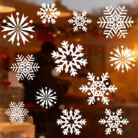 Weihnachtsdekoration Schneeflocken, Fensterdekoration, Weihnachtsaufkleber für Fenster Aufkleber, Weihnachtsdeko Fenster« (100 St), Kein Kleber benötigt