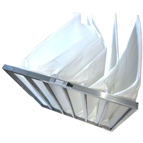 Filtre G4 Plissé Cadre Galva - Paisseur : 48 Mm - Dimensions : 592 X