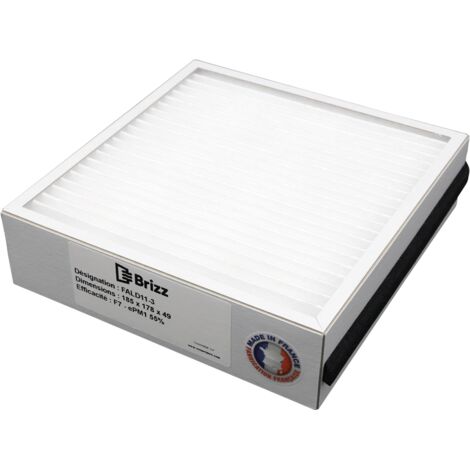 Filtre compatible avec purificateur d'air ALDES InspirAir Home SC240 - type de filtration : Particules fines