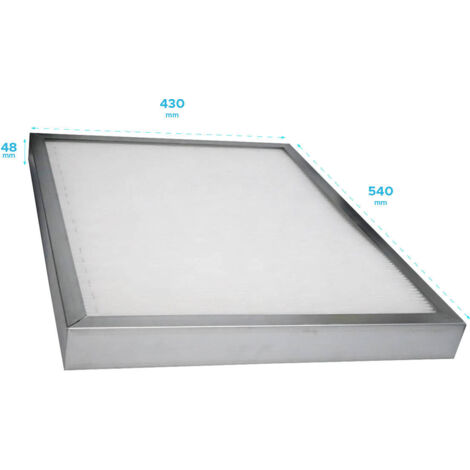 BRIZZ Filtre M5 Renforcé Spécial Plafond Cabine De Peinture à Découper - 3m X 1m