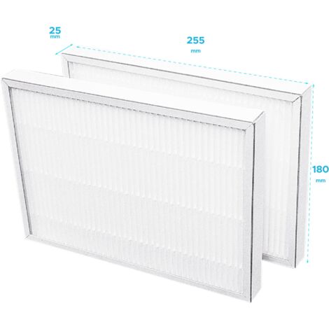 Filtres compatibles VMC UNELVENT ORKA et ORKA HR - contenu : 1 G4 + 1 F7