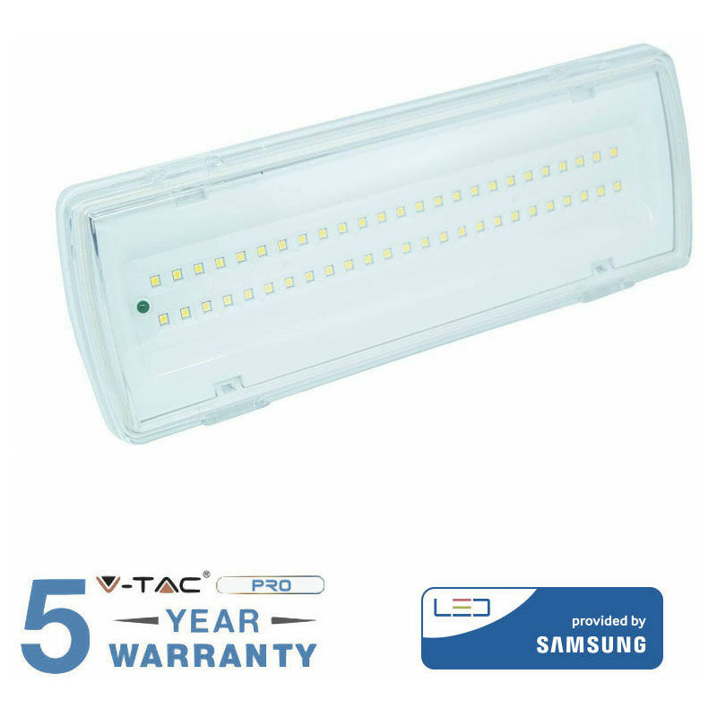 LAMPADA DI EMERGENZA A LED ESTERNA A MURO PARETE SAMSUNG 4 W