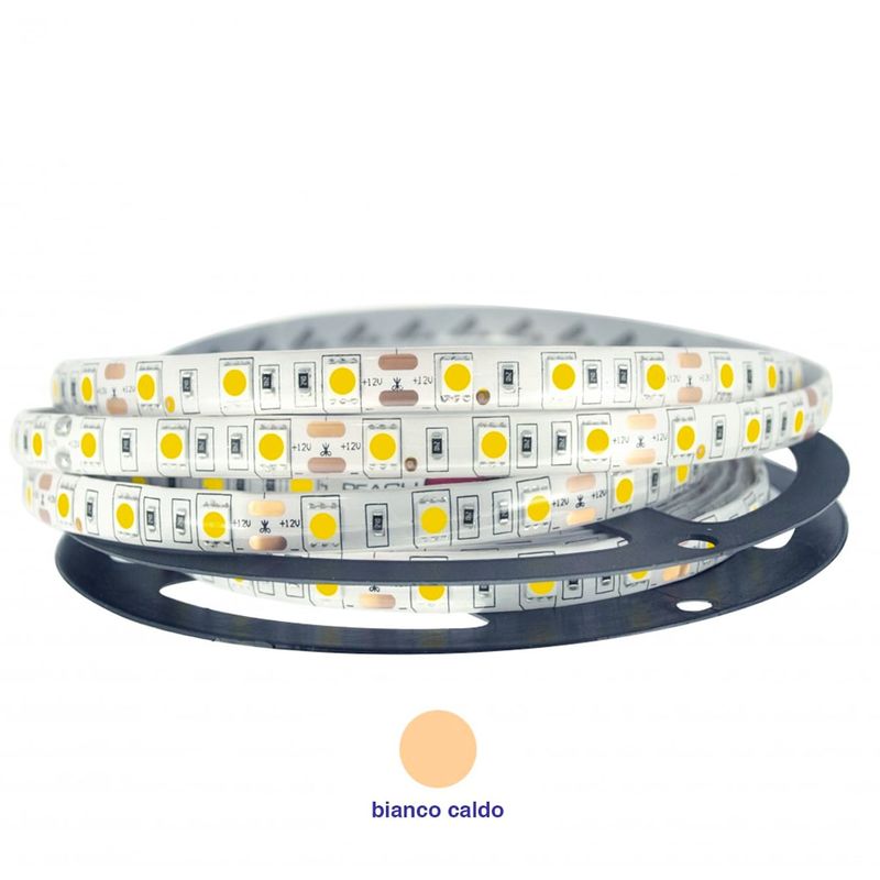 Striscia led 100M 6500K - - STRISCIE LED PROFILI IN ALLUMINIO ED  ALIMENTATORI 12V 24V