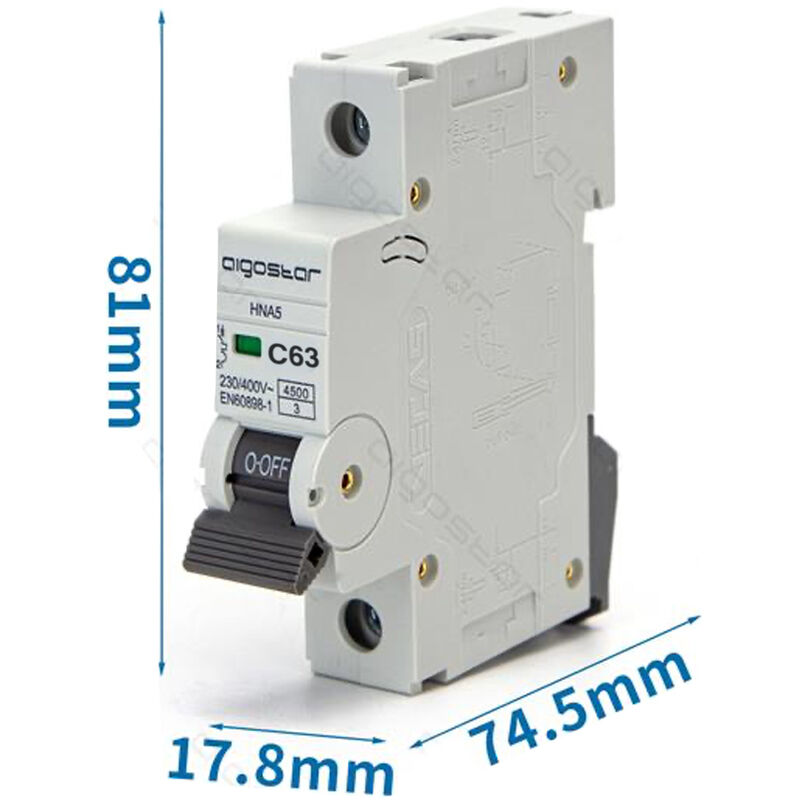 FAZ-C10/1-NA INTERRUTTORE MAGNETOTERMICO Eaton 1P 10A 10 kA Tipo C