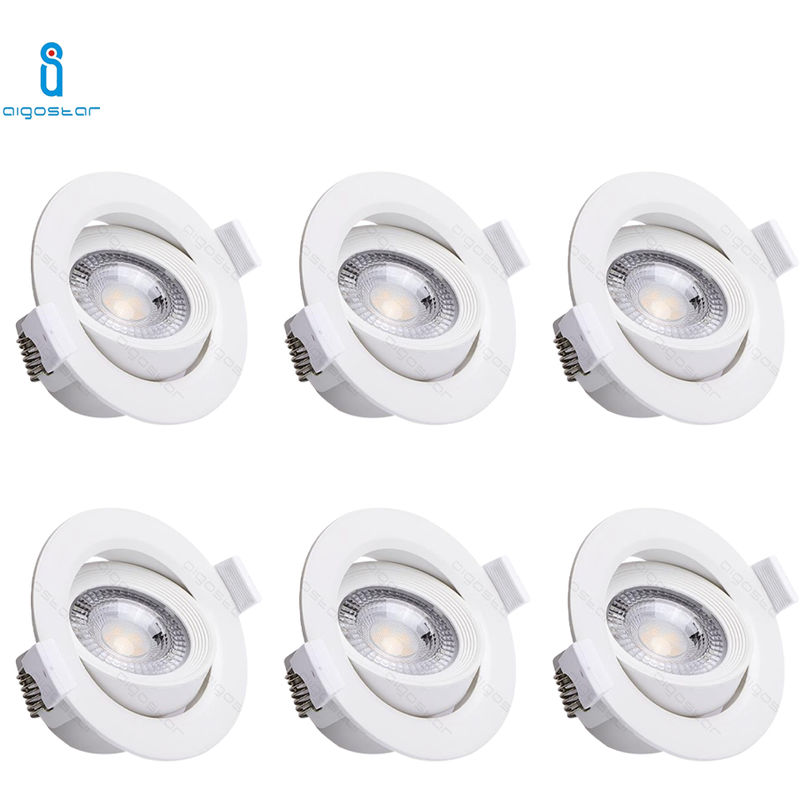 Faretto incasso tondo LED 7W sensore movimento luci soffitto cartongesso  230V