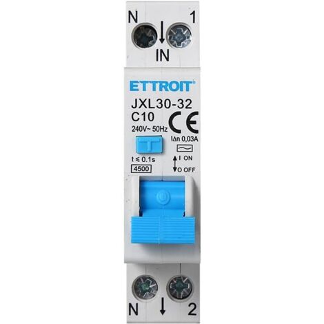 INTERRUTTORI MEGNETOTERMICI DIFFERENZIALI SALVAVITA 1 MOD 1P N 10A 16A 20A 25A - Foto 9