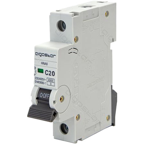 Interruttore magnetotermico siemens automatico 6A 10A 16A 20A 25A 32A 1  MODULO