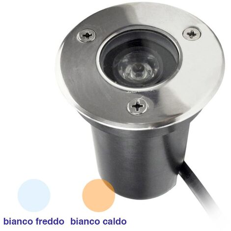 Faretto Incasso Led Da Esterno Segnapasso Calpestabile Ip W Luce