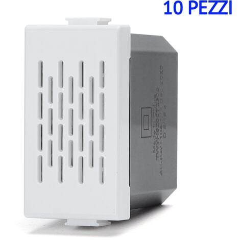 BUZZER RONZATORE SERIE COMPATIBILE BTICINO MATIX 10 PEZZI