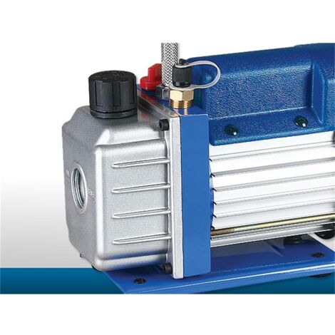 Pompe à Vide 71 L/min Avec Manomètre Bleu – Puissante 99 L/min Modélisme & Climatisation – 230V