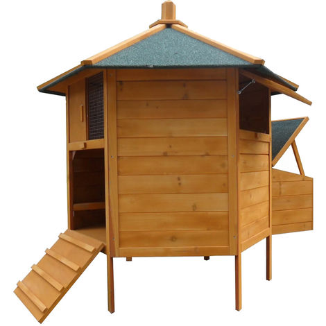 160€ sur Poulailler 4 poules COCOTTE 172 65 120cm Bois - Volailles