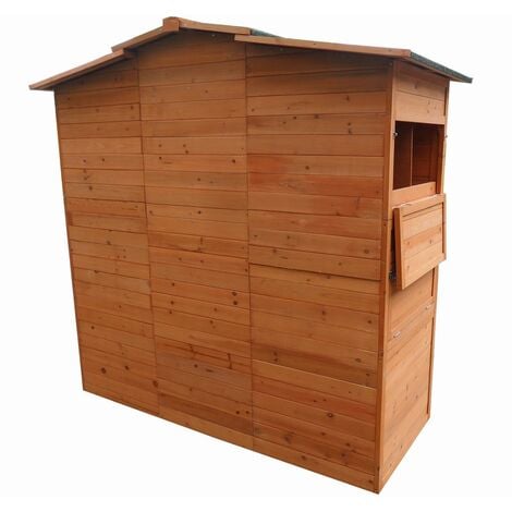 Cage de lapin,Poulailler, clapier du lapin en bois XXL, enceinte extérieure, roue libre