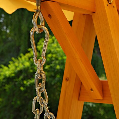 Hollywood balançoire de jardin balançoire suspendue balançoire banc balançoire de toit en bois balançoire