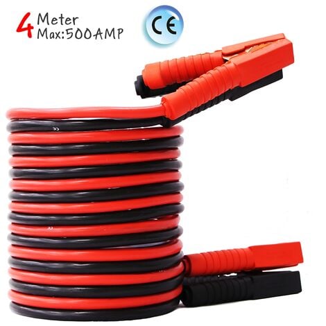 Cable de démarrage 50mm2, poids lourd, rouge