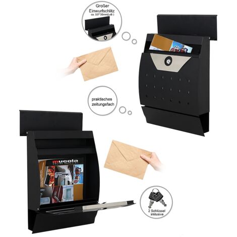 bo-te-aux-lettres-murale-rouleau-de-papier-journal-semi-circulaire