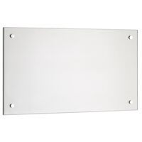 Mucola – Crédence de cuisine en verre trempé 90x60CM – Protection anti-éclaboussures résistante aux chocs – Kit de fixation inclus