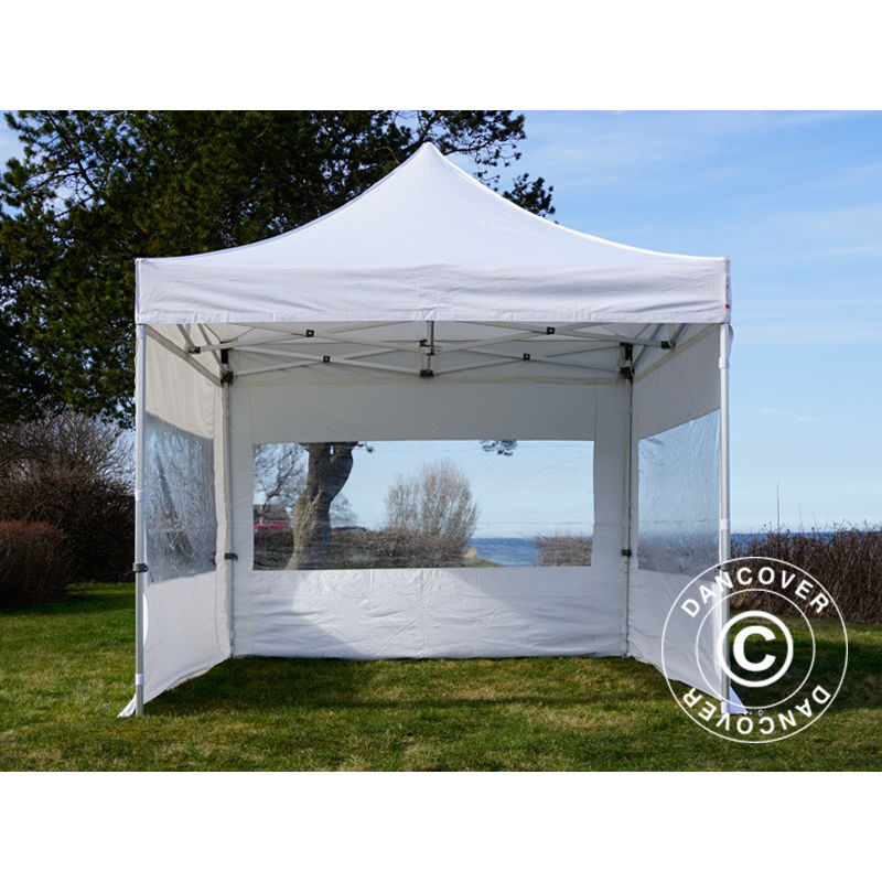 Barnum/Tente Tonnelle blanc 3x3m pliant imperméable Vendeur PRO