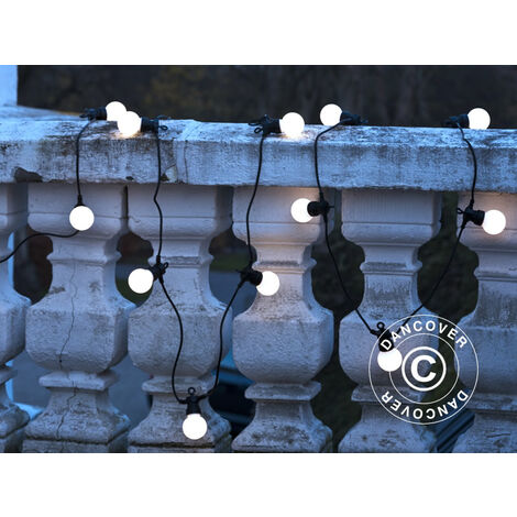 Guirlande extérieure Transparente 10 ampoules LUCAS - SIRIUS