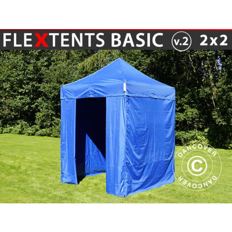 Tente pliante Chapiteau pliable Tonnelle pliante Barnum pliant (1/5)
