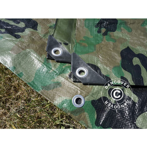 B che Camouflage Woodland 2 85x4m 100g m 