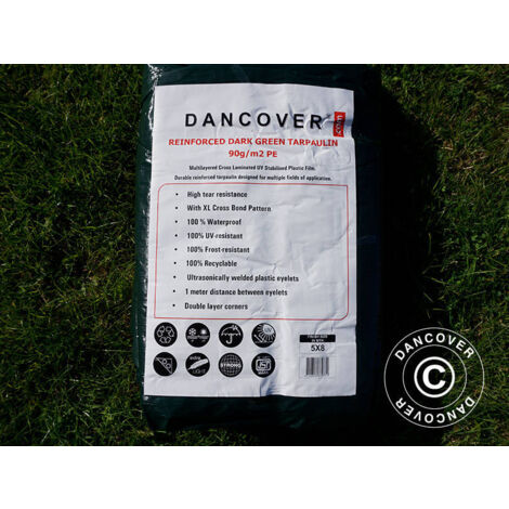 V VONTOX Bâche Anti-Pluie, 3x4M Camping Bâche Rain Tarp, Léger Portable