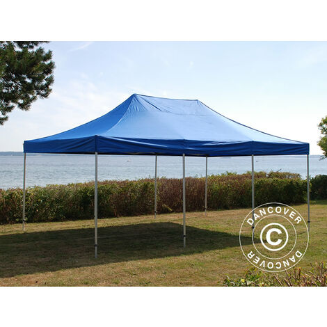 tillvex Tonnelle de Jardin 3 x 3 m Pliable | Tente Pliante à Hauteur  réglable | Auvent pour Camping, Festival, Plage | Protection UV 50+ |  Chapiteau