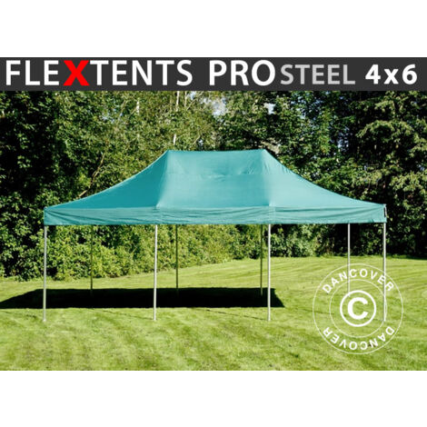 Tente pliante Chapiteau pliable Tonnelle pliante Barnum pliant (1/4)