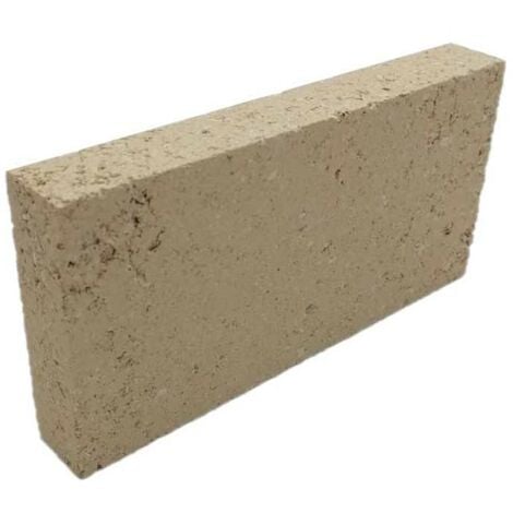 Planelle réfractaire dense 220 x 110 x 30 mm - 42% d'alumine